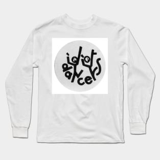 Idiot Dancers - 80s UK band logo Long Sleeve T-Shirt